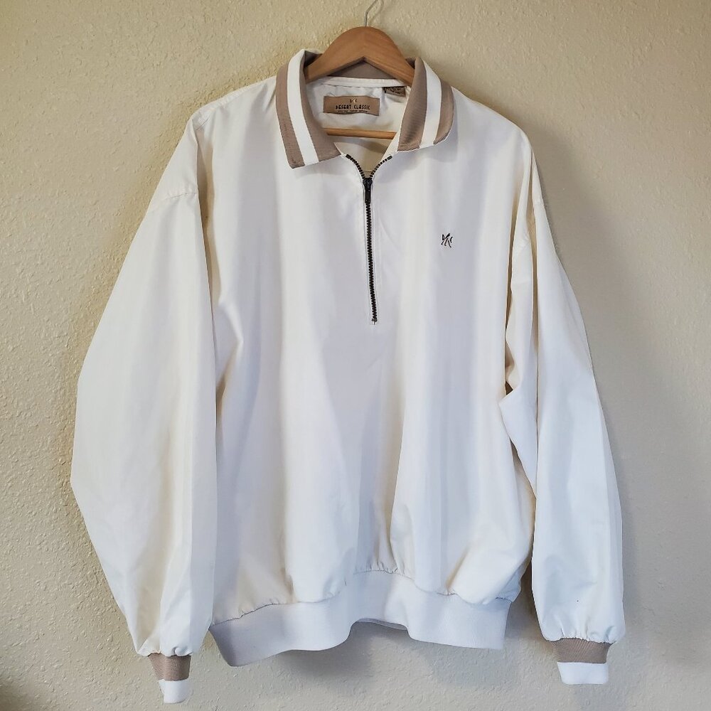 Desert Classic, quarter zip, Golf Jacket, size large